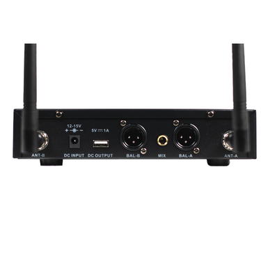 Microfonos Inalambricos Inovaudio Mil-202 De Diadema Y Mano